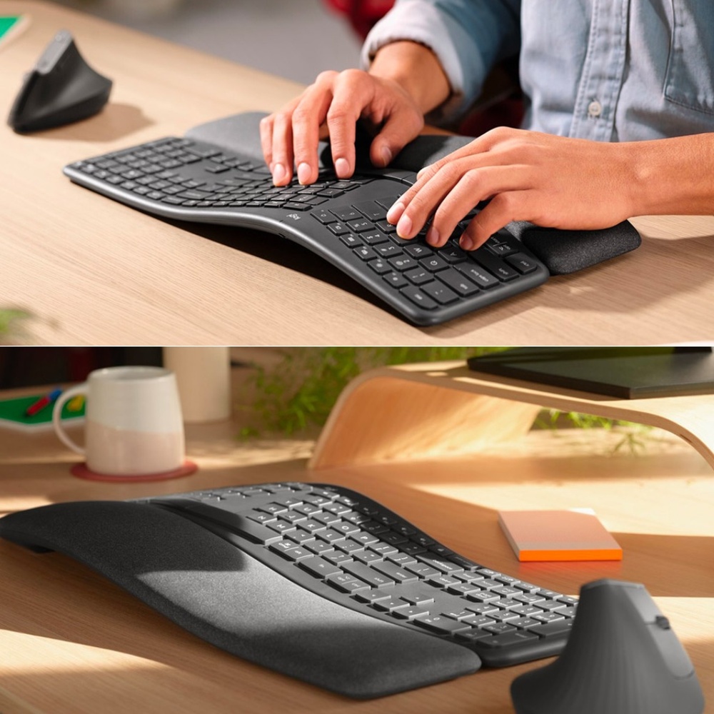 Logitech Ergo K860 Keyboard, Open Box, Brand New
